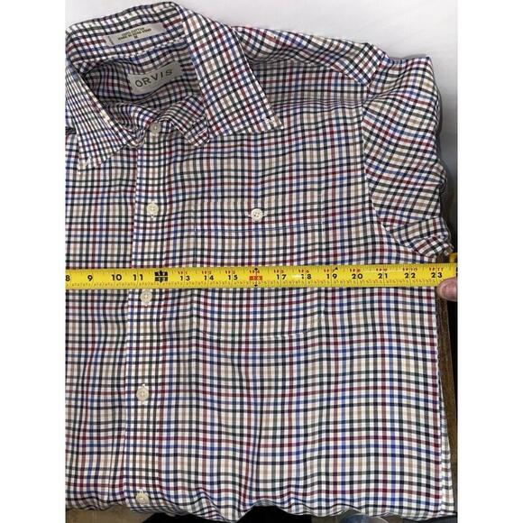 Orvis 2 Shirts M plaid  Long Sleeve Button Down Cotton - Picture 5 of 9